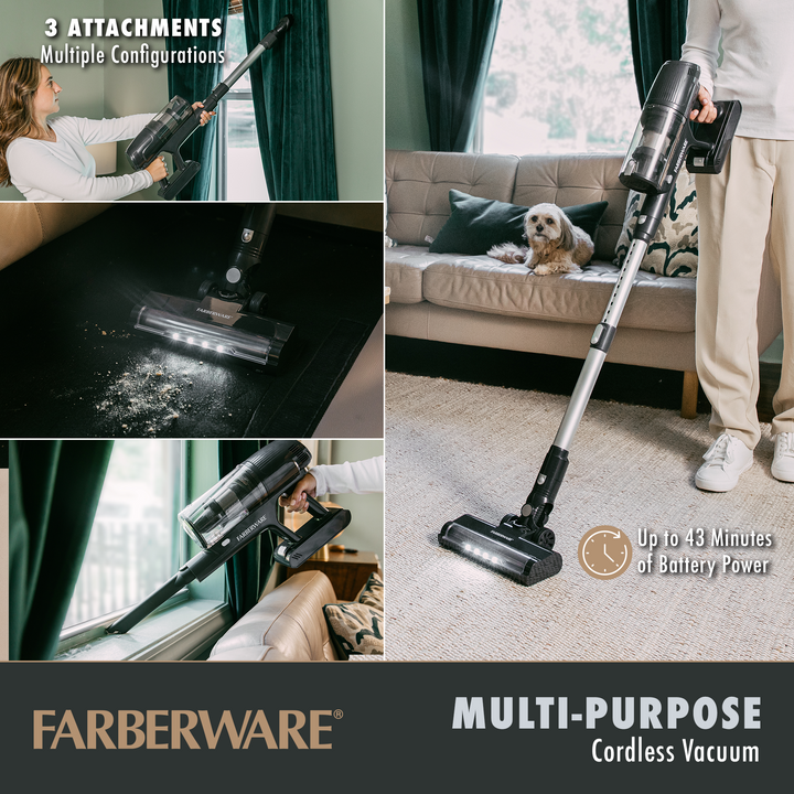 Farberware Cordless Elite Stick Vacuum Cleaner