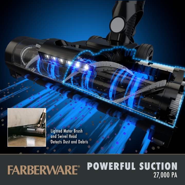 Farberware Cordless Platinum Stick Vacuum Cleaner