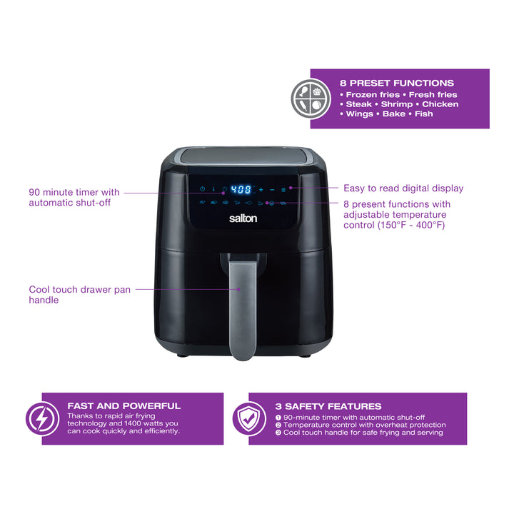 Salton Digital Air Fryer XL