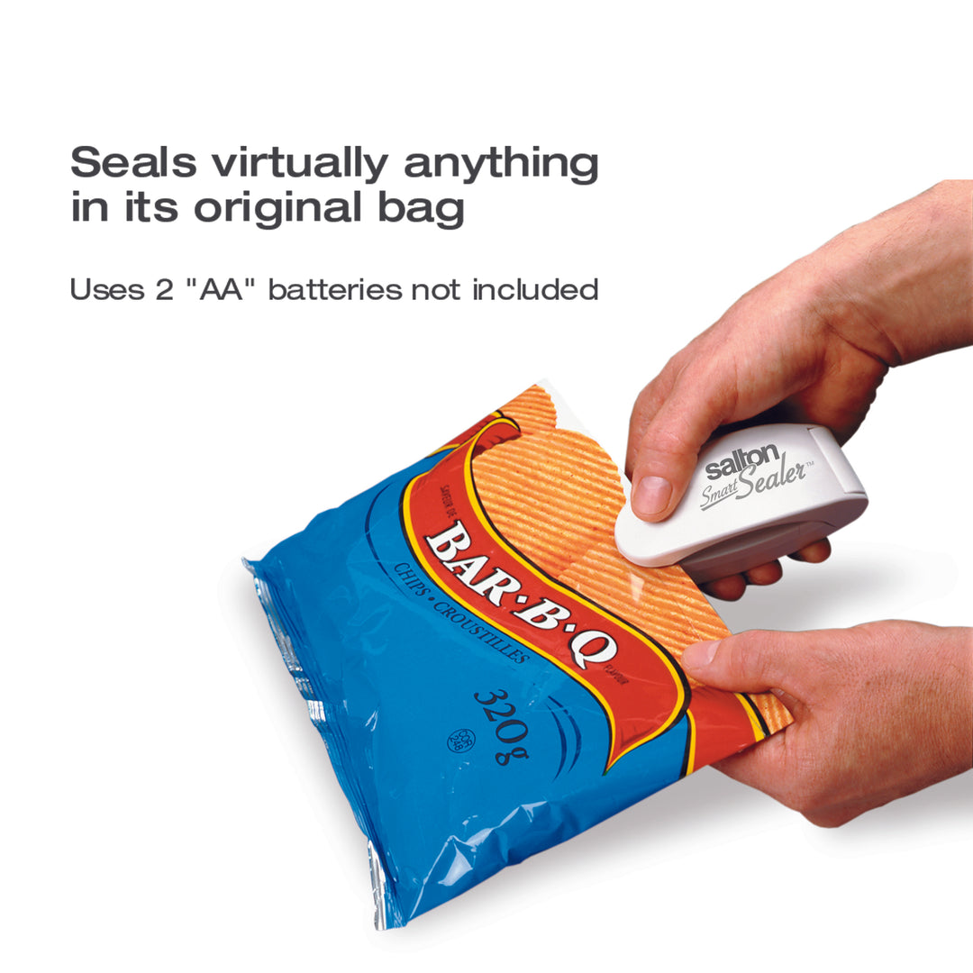 Salton SmartSealer™ 2-in-1 Bag Sealer and Cutter