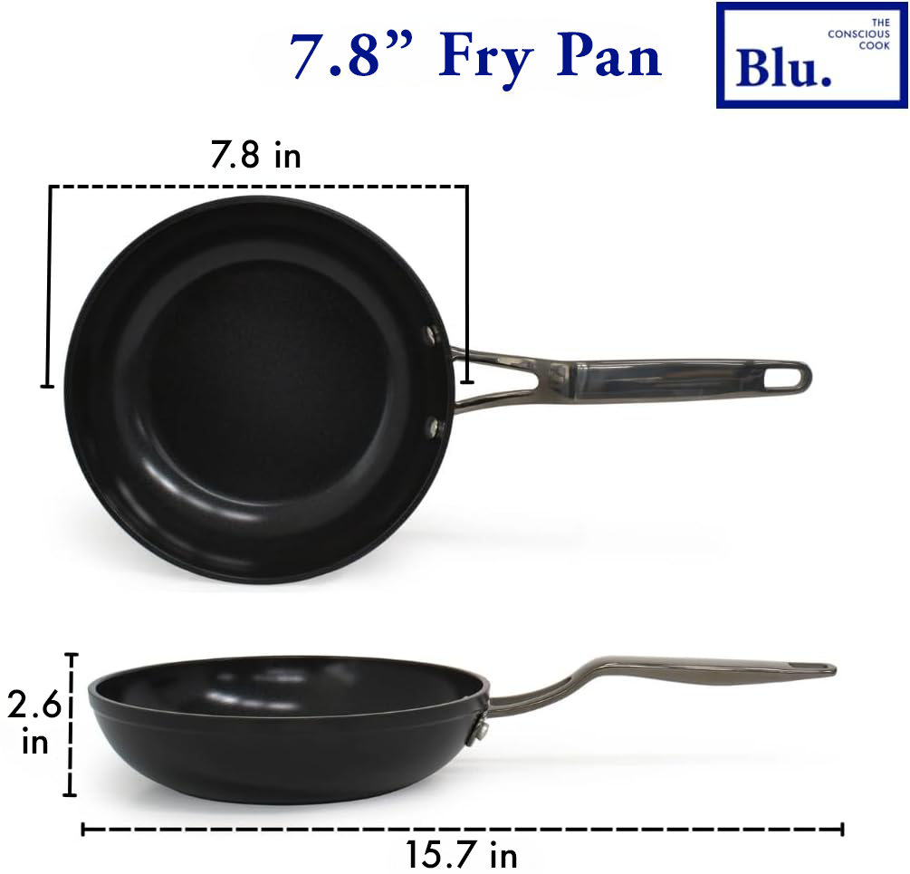 Blu. Cookware 7.8” Induction Frying Pan