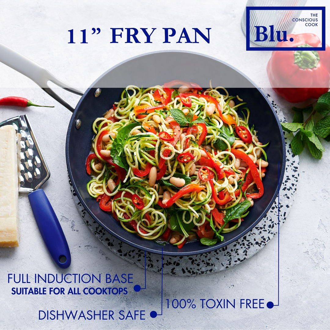 Blu. Cookware 11” Induction Frying Pan