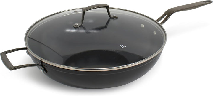 Blu. Cookware 12.6” Wok with Lid