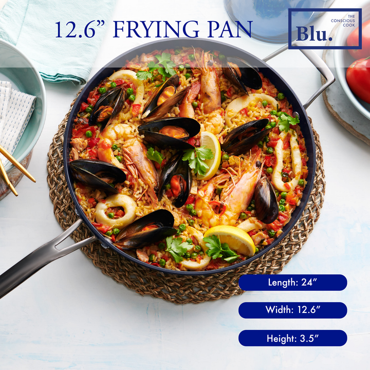 Blu. Cookware Kitchen Starter Set