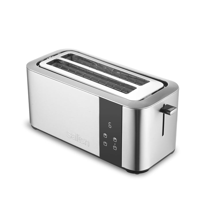 Salton Stainless Steel Countdown Long Slot Toaster