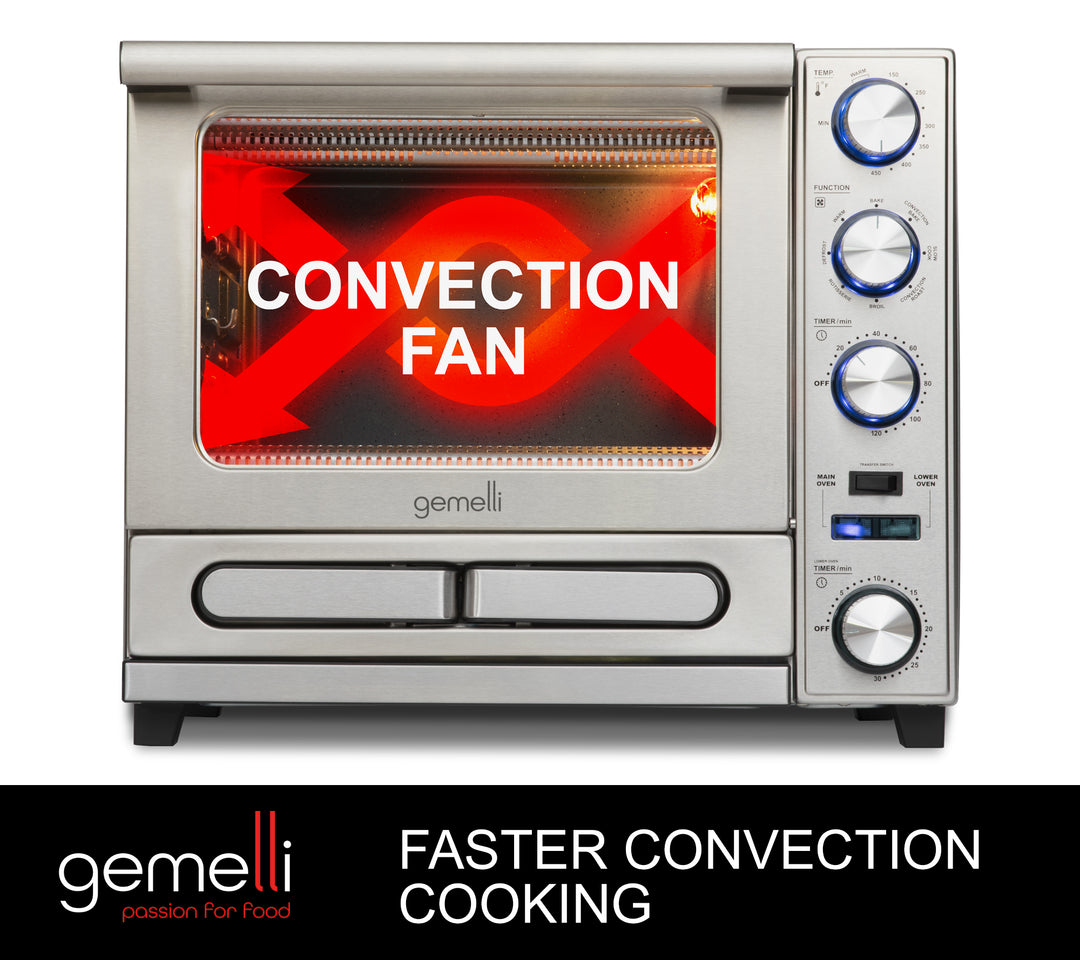 Gemelli Home Combination Twin Oven