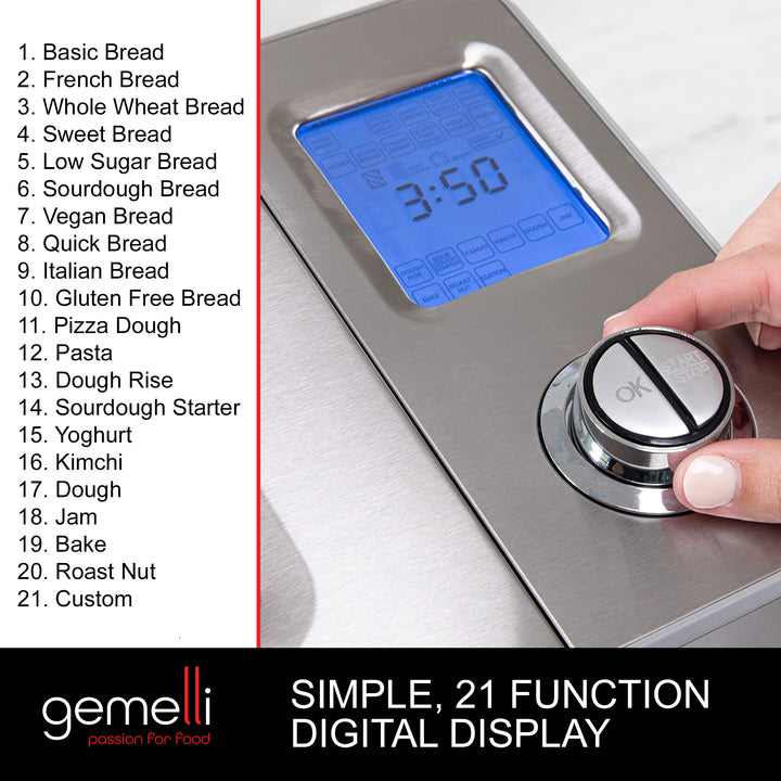 Gemelli Home Artisan Bread Maker