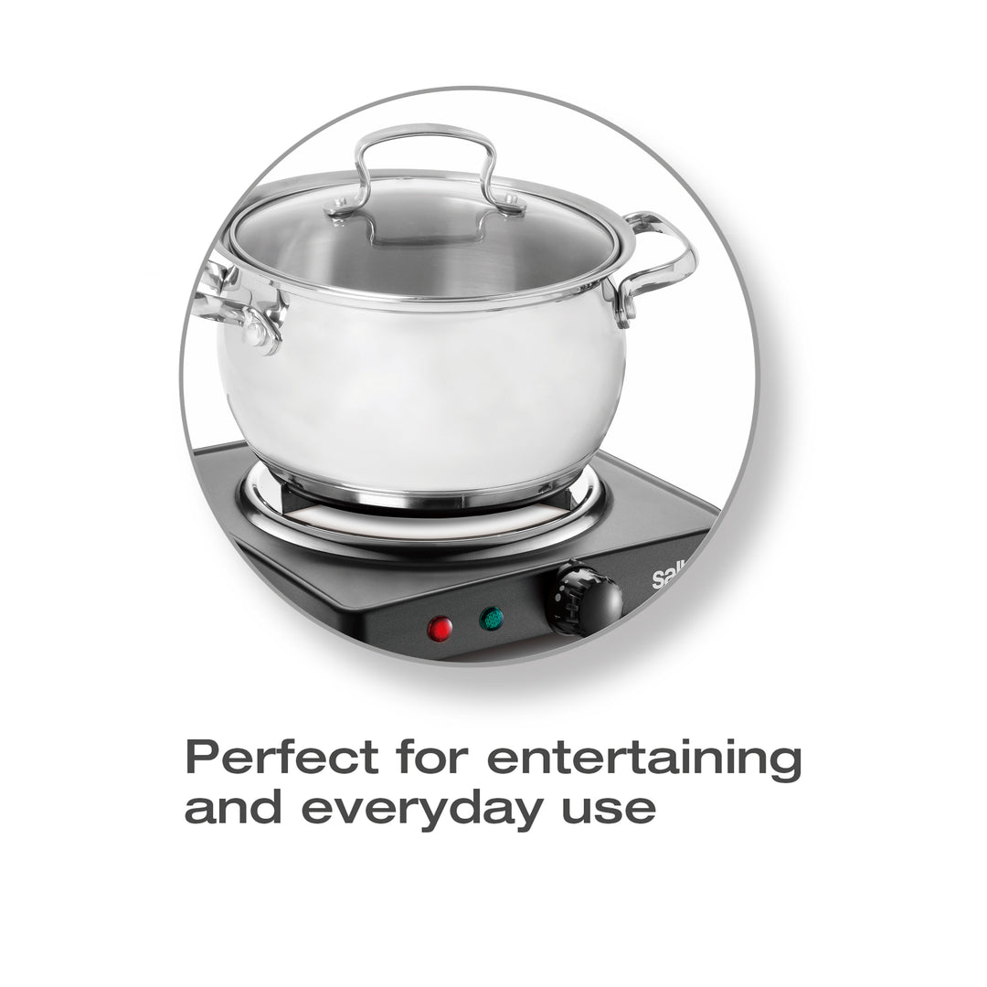 Salton Single Coil Portable Electric Cooktop