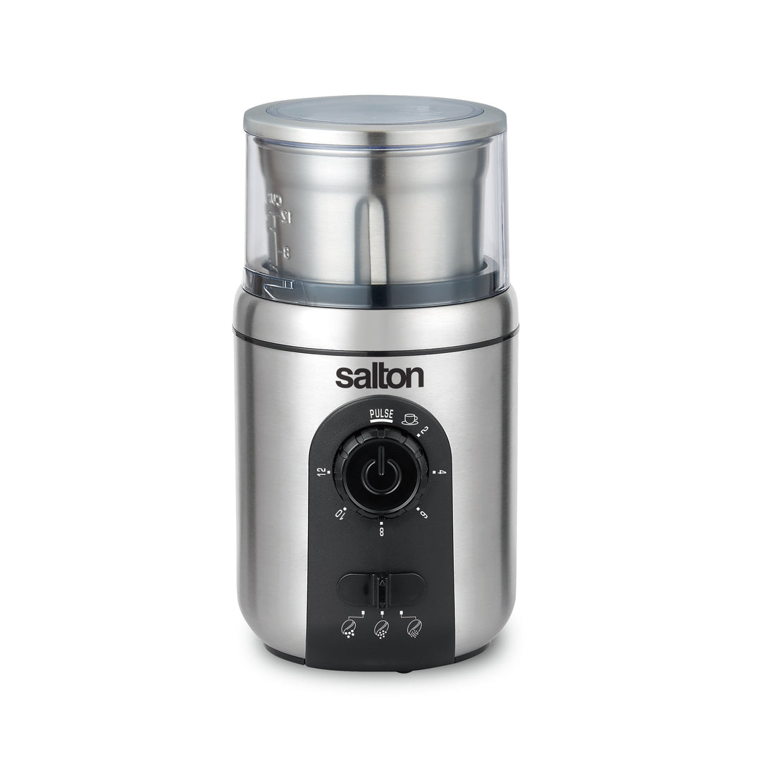 Salton Stainless Steel Intelligent Coffee Grinder