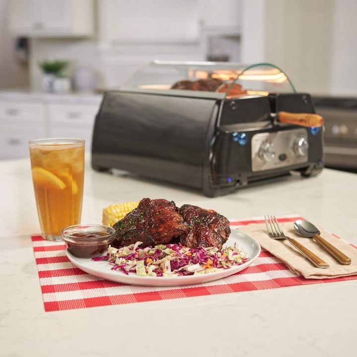 Kitchen Chef Indoor Smokeless Rotisserie Grill