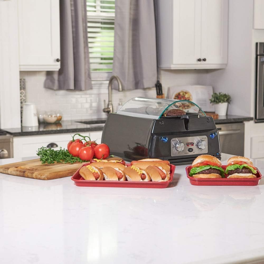 Kitchen Chef Indoor Smokeless Rotisserie Grill