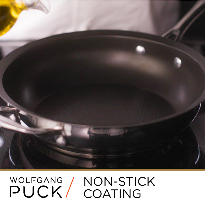 Wolfgang Puck 9-Piece Stainless Steel Cookware Set