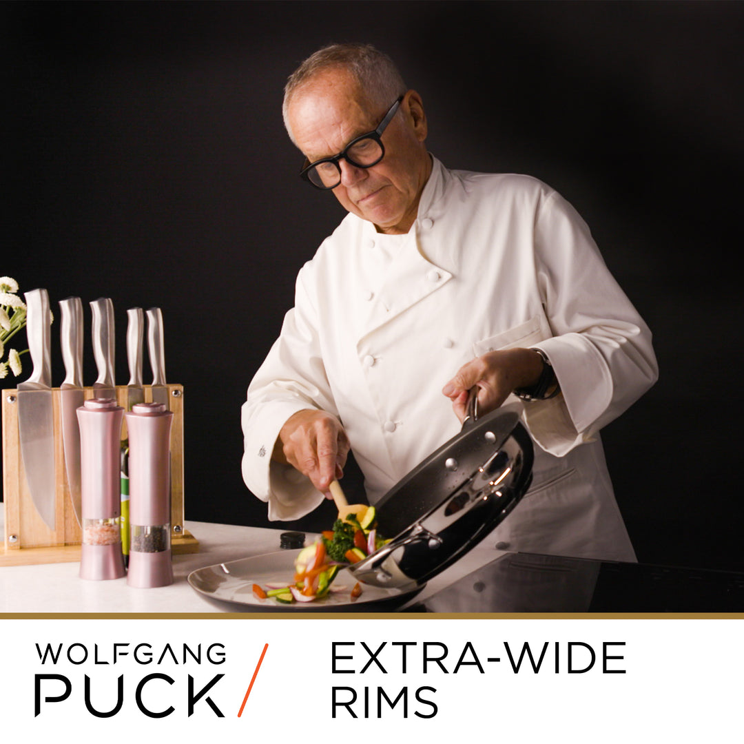 Wolfgang Puck 9-Piece Stainless Steel Cookware Set