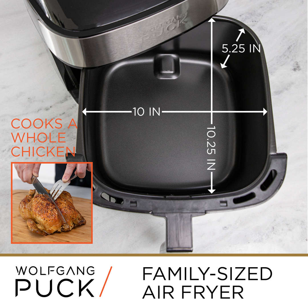 Wolfgang Puck 9.7QT Stainless Steel Air Fryer