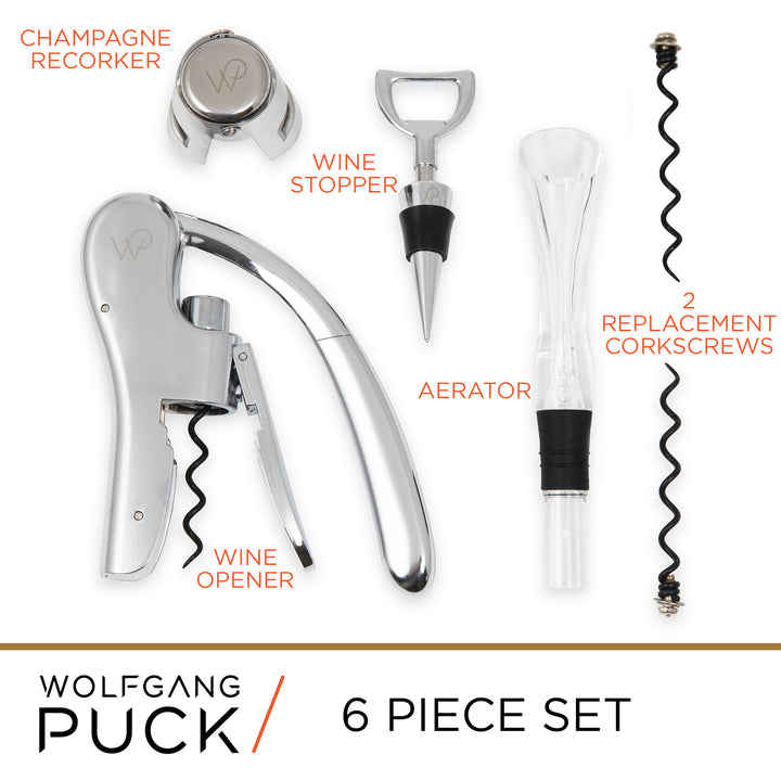 Wolfgang Puck 6-Piece Wine Tool Set