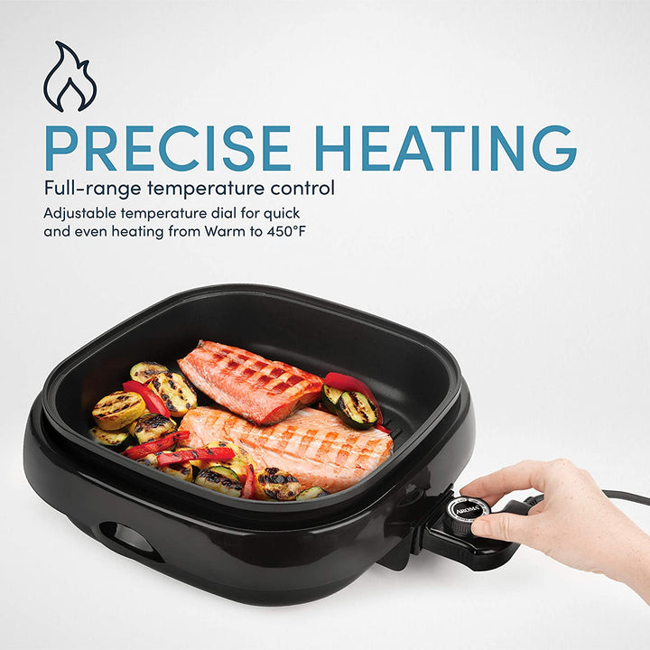 Aroma Housewares 3-in-1 Electric Indoor Grillet