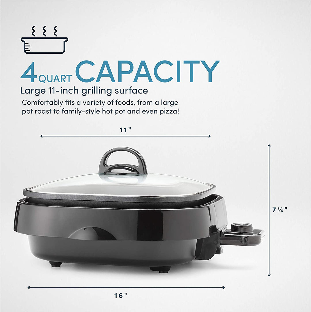 Aroma Housewares 3-in-1 Electric Indoor Grillet