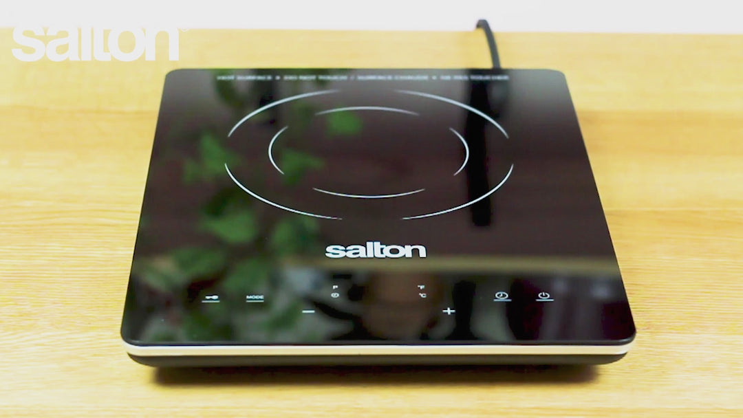 Salton Portable Induction Cooktop (Energy Efficient)